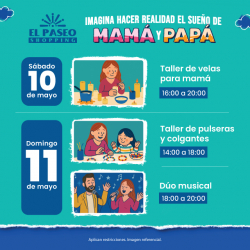 Actividades Imagina hacer realidad el sueño de Mamá y Papá