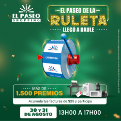El paseo de la ruleta llegó a Daule